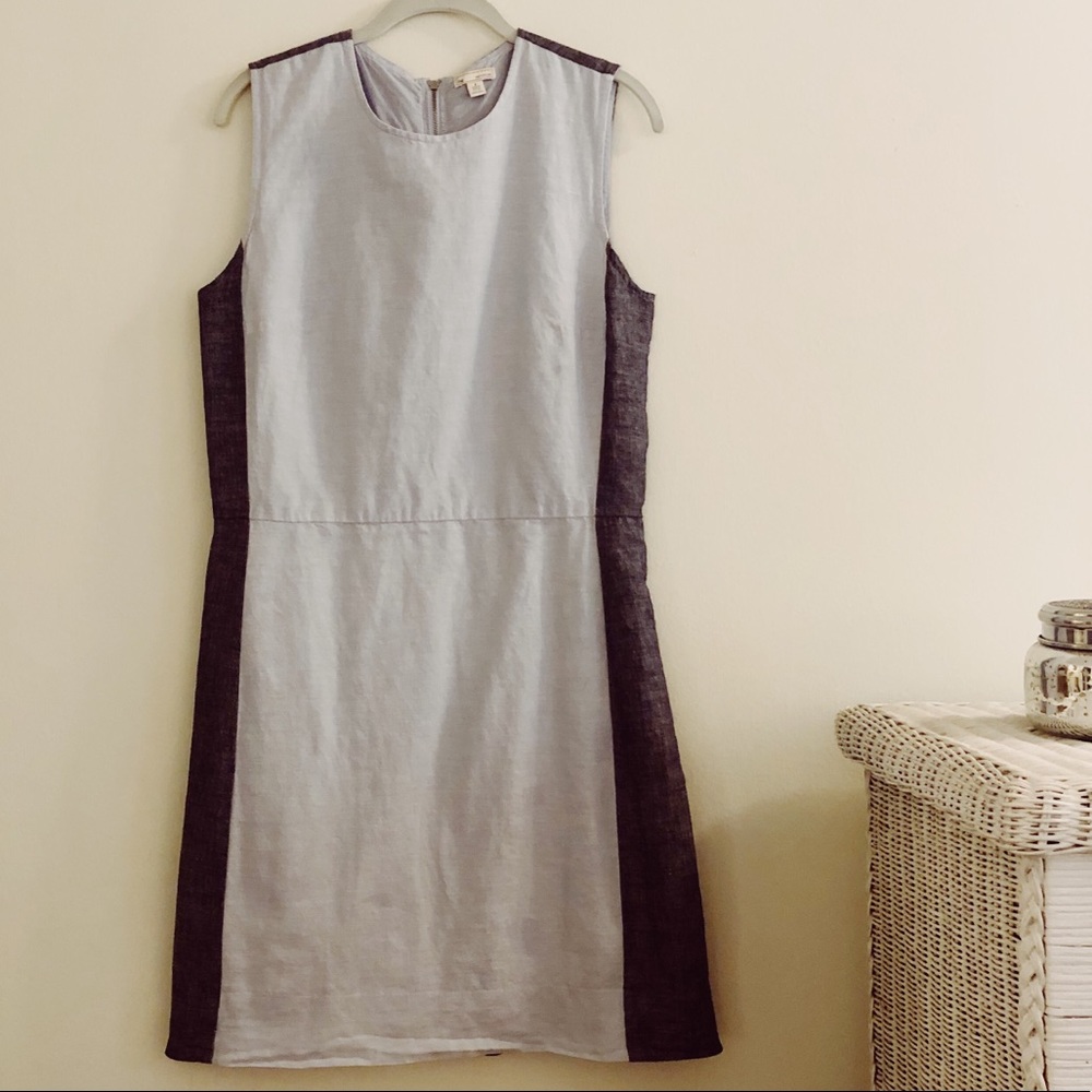 GAP chambray style linen dress